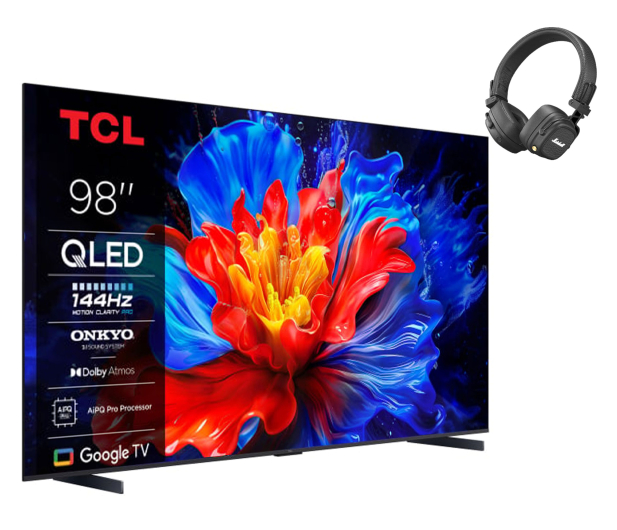 TCL 98P81K 98"  QLED 144 Hz 4K Google TV + Major V Bluetooth - 1530367 - zdjęcie